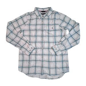 Marmot Button Down Shirt Womens Medium Country Western Preppy Teacher Basic Top